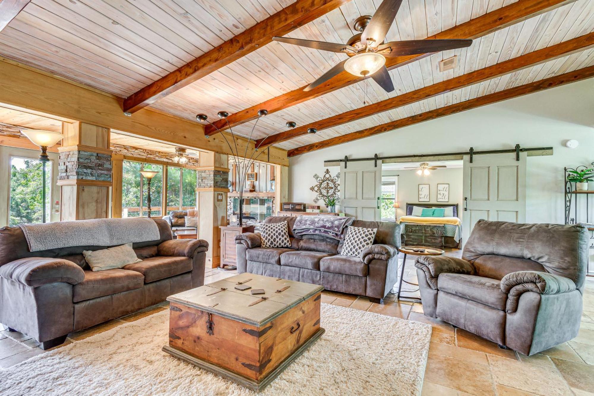 Waterfront Florida Vacation Rental With Boat Dock Milton Eksteriør bilde