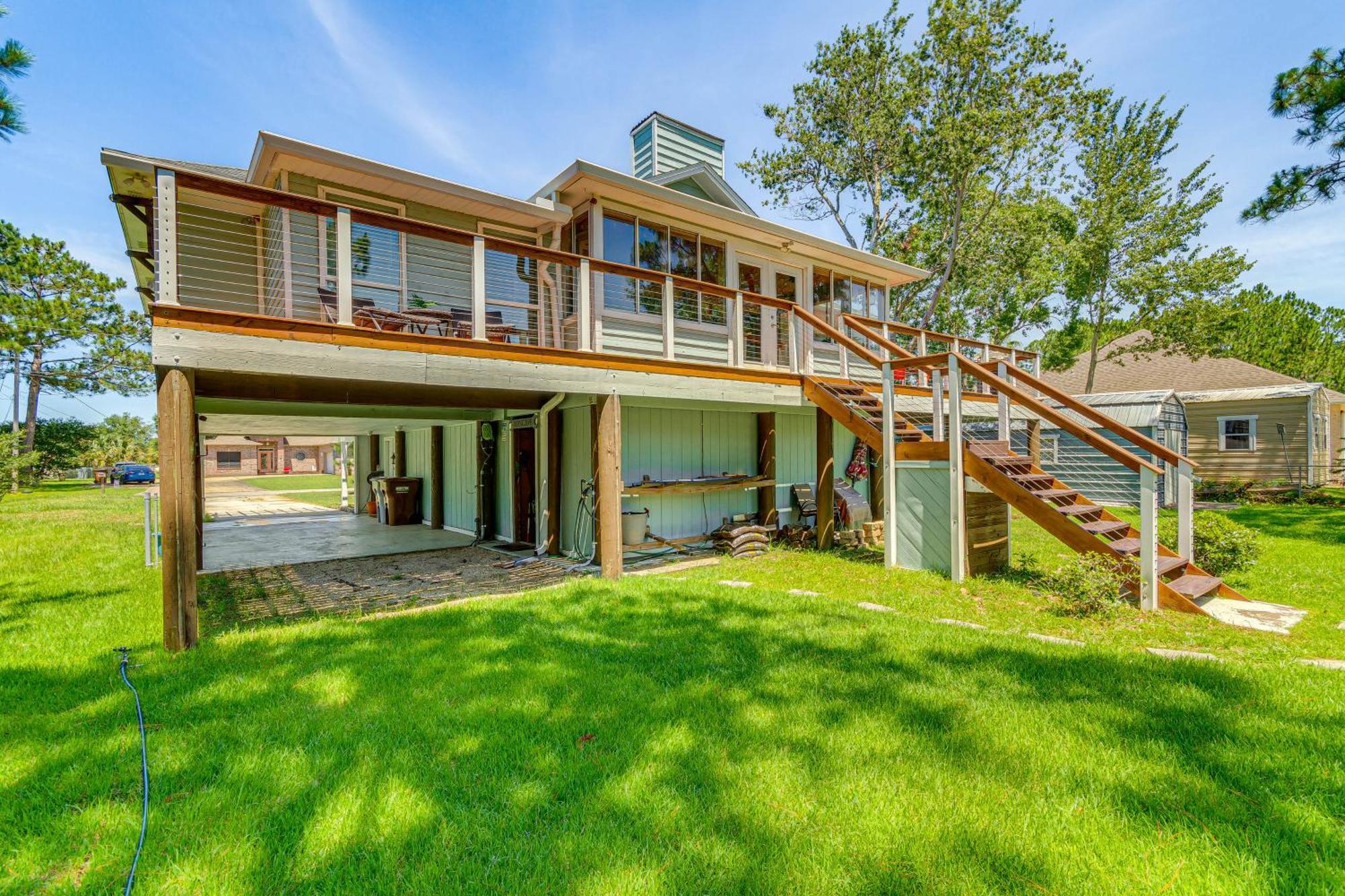 Waterfront Florida Vacation Rental With Boat Dock Milton Eksteriør bilde